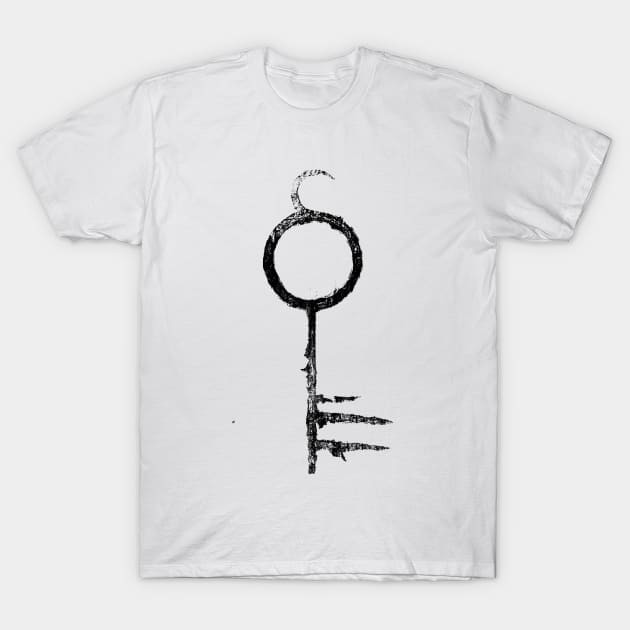 The Infernal Key (black) T-Shirt by geekingink